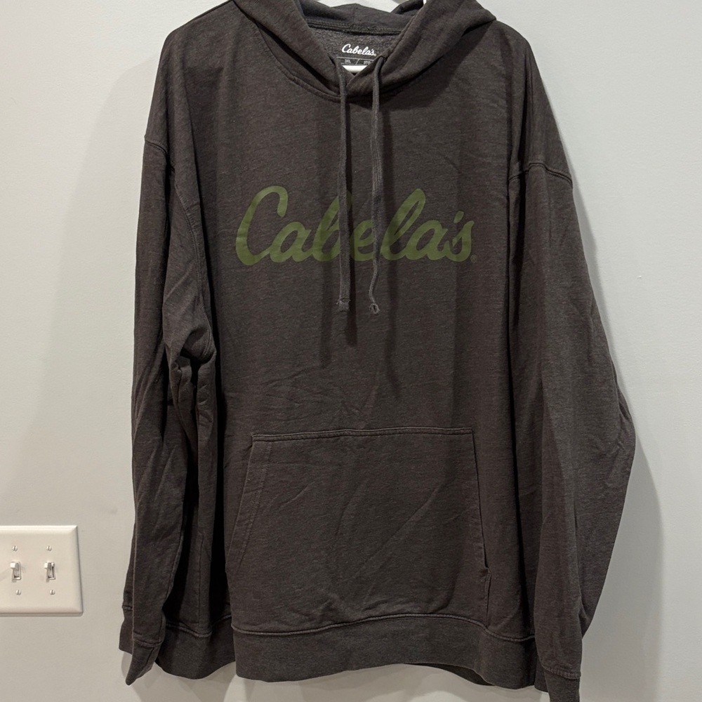 Cabela's Men's Dark Gray Hoodie